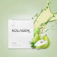 Kolagen Pro naturalny, rybi. Stawy, włosy i paznokcie (30 saszetek, gruszkowy)
