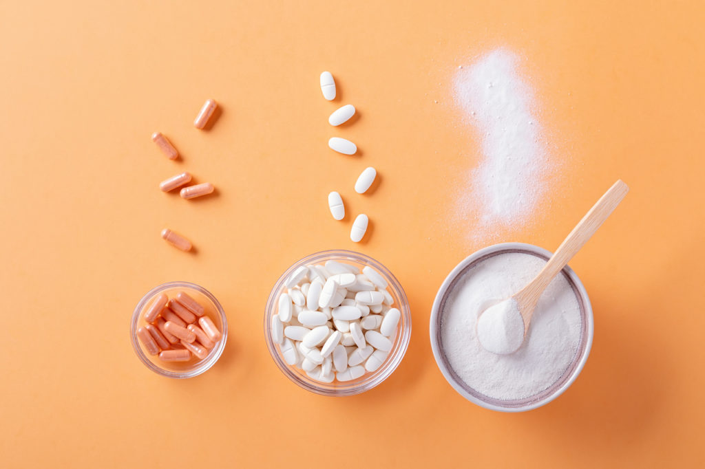 maść i tabletki z kolagenem