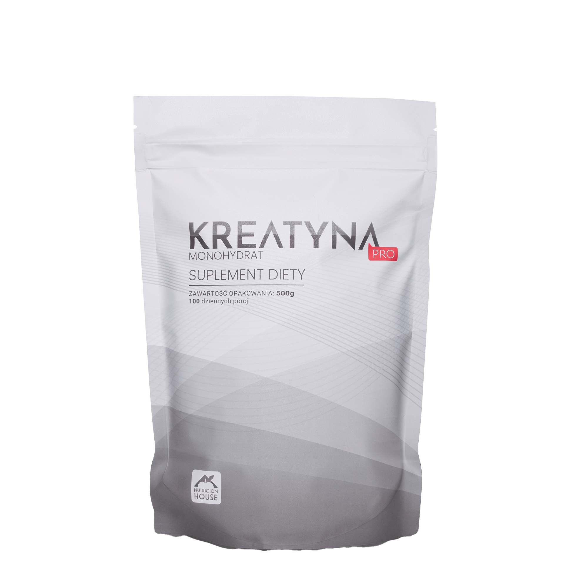 Kreatyna Pro Monohydrat 500G - Czysta, Super-Rozpuszczalna, aż 100 Porcji!