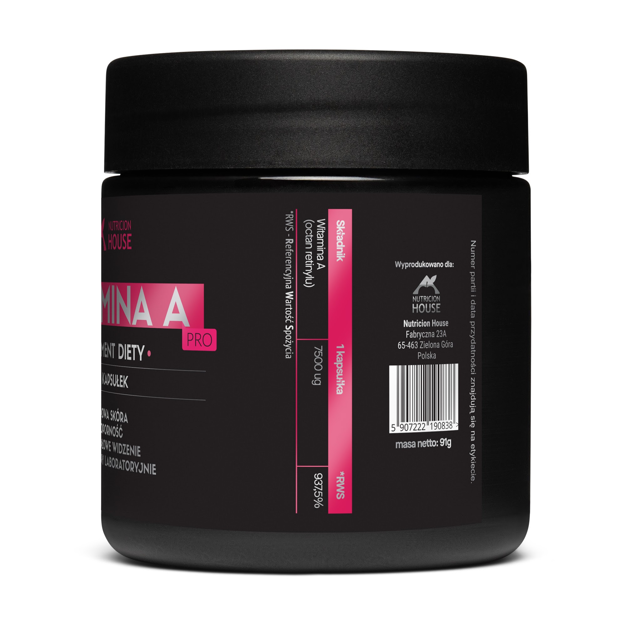 WITAMINA A - 25 000 IU w Oleju Sojowy - Mega porcja - obrazek 2